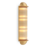 Eichholtz Wall Lamp Paolino antique brass finish The extra tall Paolino Wall Lamp will be a statement piece in your home. This beautiful luminaire ha