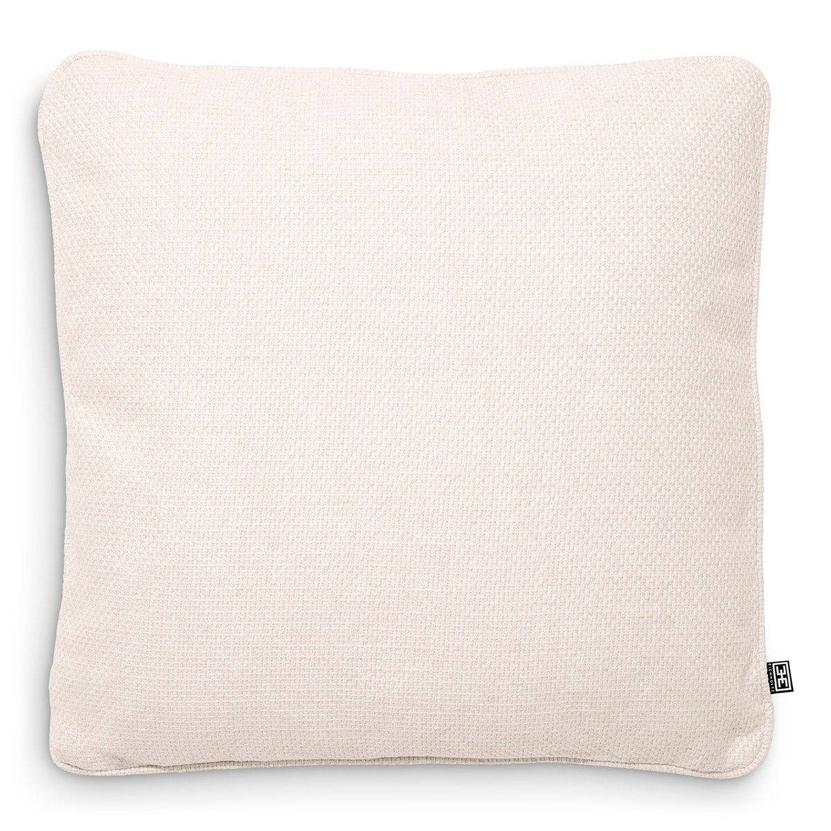 Eichholtz Cushion Pausa square L natural Create a pleasant atmosphere in any space with the contemporary Pausa Cushion. Soft and textural, th
