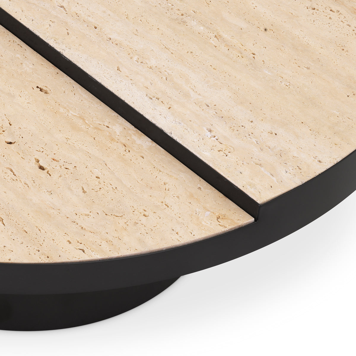 Eichholtz Coffee Table Excelsior bronze finish travertine The exceptional Excelsior Coffee Table is a harmonious fusion of luxurious design and natural bea