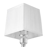 Eichholtz Wall Lamp Ellington nickel finish incl white shade Elevate your interior lighting with the sophisticated Wall Lamp Ellington by Eichholtz. This e