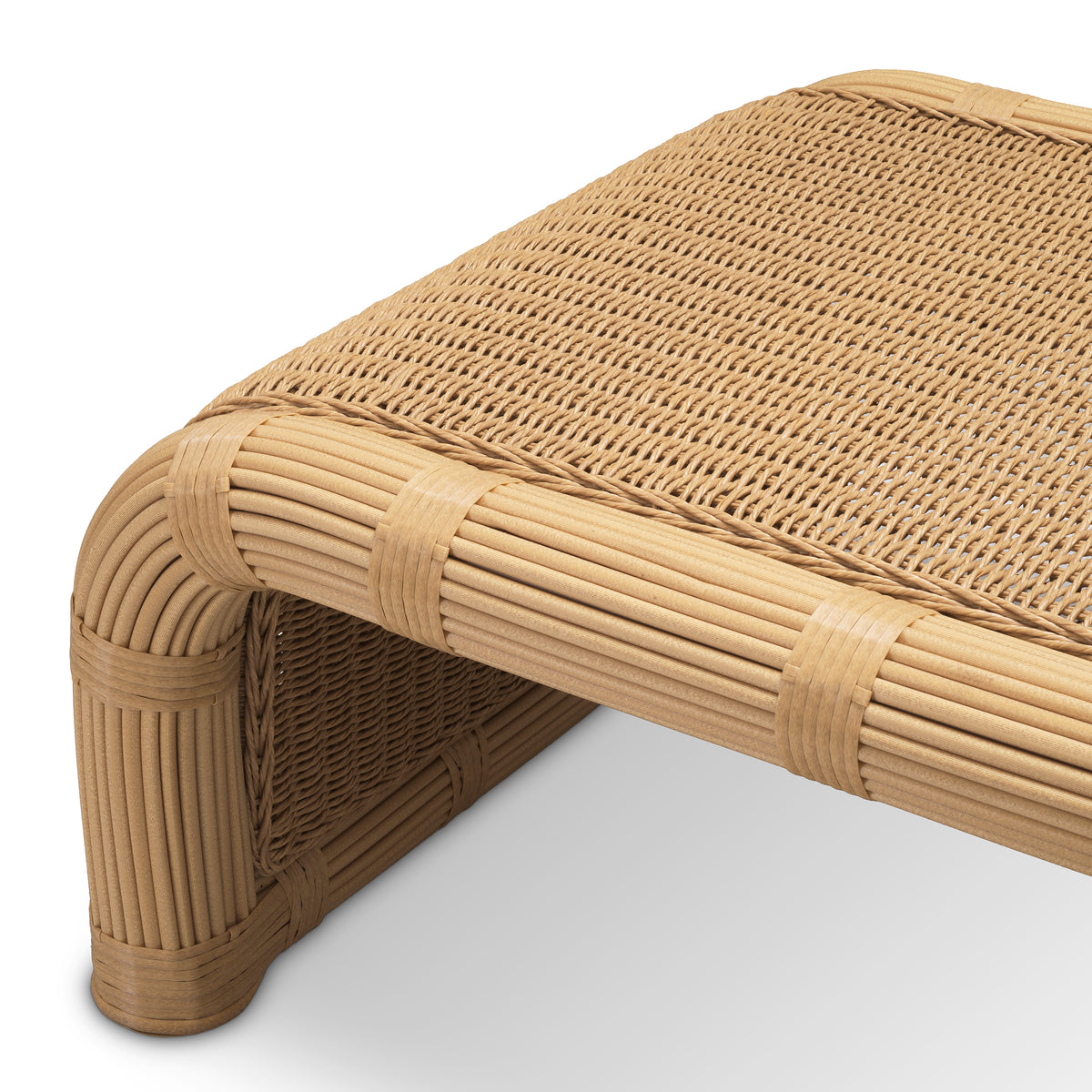 Eichholtz Outdoor Coffee Table Riverton faux rattan Transform your terrace with the Outdoor Coffee Table Riverton faux rattan, a relaxed yet refined cen - 5