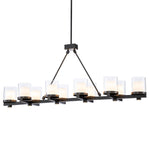 Eichholtz Chandelier Donovan bronze highlight finish Perfect for hanging over a dining table or kitchen island, Chandelier Donovan pairs a handsome look