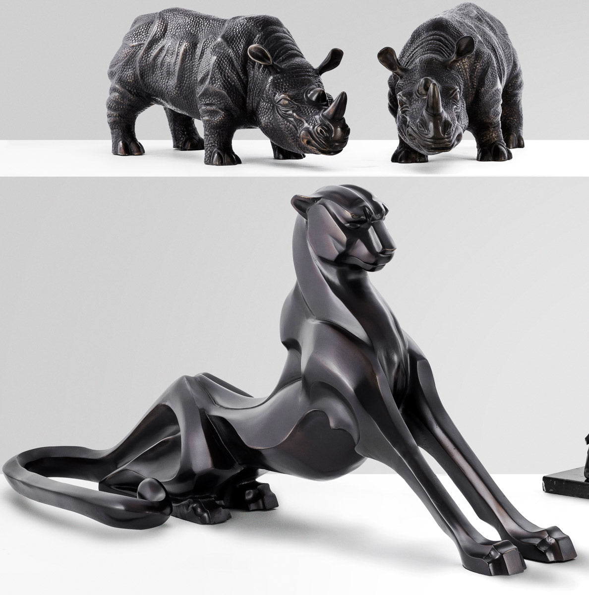 Detail shot of Cheetah Bronze craftsmanship — Bronze accents (Image 5)