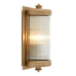 Eichholtz Wall Lamp Glorious S — Matte Brass, Clear Glass hero image (Image 1)