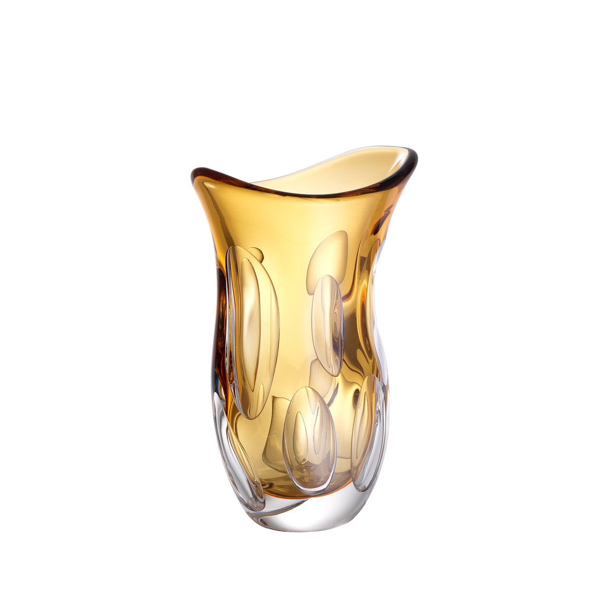 Eichholtz Vase Matteo S — Hand Blown Glass, Orange Colour hero image (Image 1)