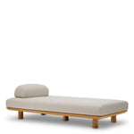 Outdoor Sofa Nomade Natural teak | lucio sand 100% solution-dyed acrylic Outdoor 116997 4
