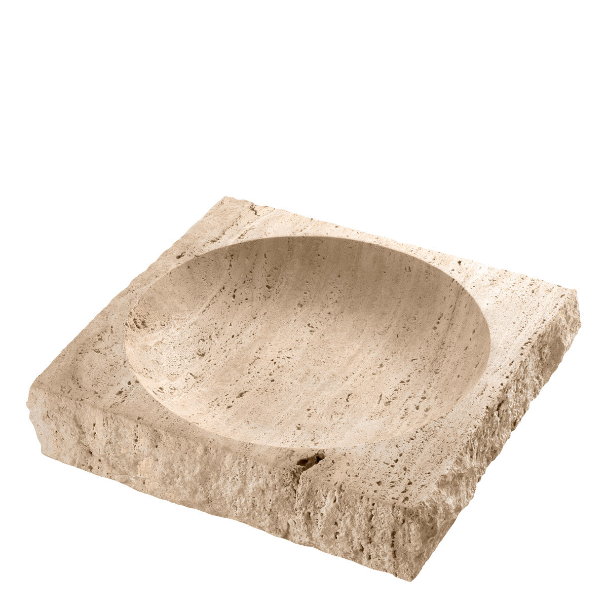 Close-up of Bowl Generic highlighting Travertine and Travertine (Image 2)