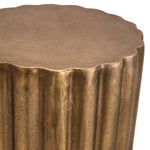 Side Table Padua S by Eichholtz in a styled setting — Antique Brass (Image 4)