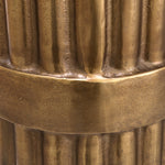 Detail shot of Side Table Padua S craftsmanship — Brass accents (Image 5)