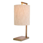 Table Lamp Volturno Vintage brass finish, Including beige structured shade 100% polyester Lighting 118772UL 2