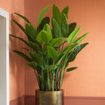 Alternate perspective of Artificial Plant Strelitzia M — Green Tones finish (Image 6)