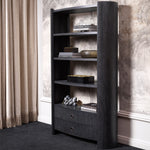 Cabinet Splendora Charcoal grey oak veneer | bronze finish Cabinets 119043 3