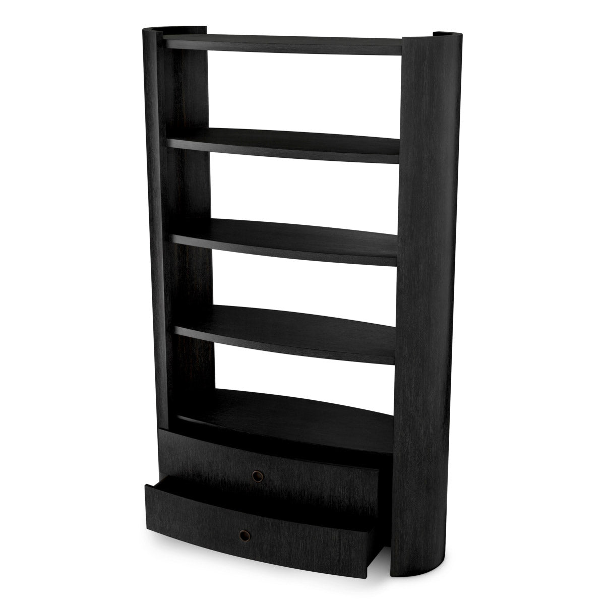 Cabinet Splendora Charcoal grey oak veneer | bronze finish Cabinets 119043 4