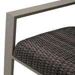 Outdoor Sofa Belle Vue Grey finish | grey faux rattan Outdoor 119229 8