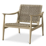 Outdoor Chair Manzo Aged teak | greige rope Outdoor 119230 2