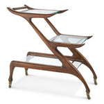 Eichholtz Trolley Manzo Double — Classic Brown, Clear Glass hero image (Image 1)