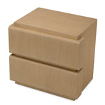 Nightstand Colston Natural oak veneer Cabinets 119277 5