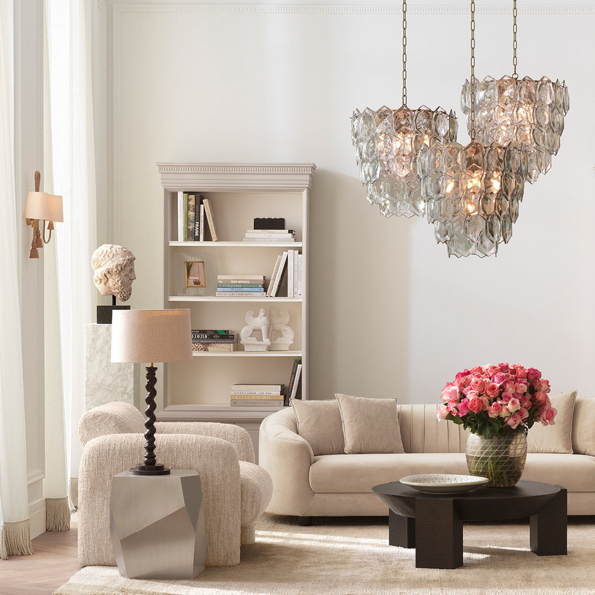 Vase Tarano S Recycled sand color glass | handblown Accessories 119309 3