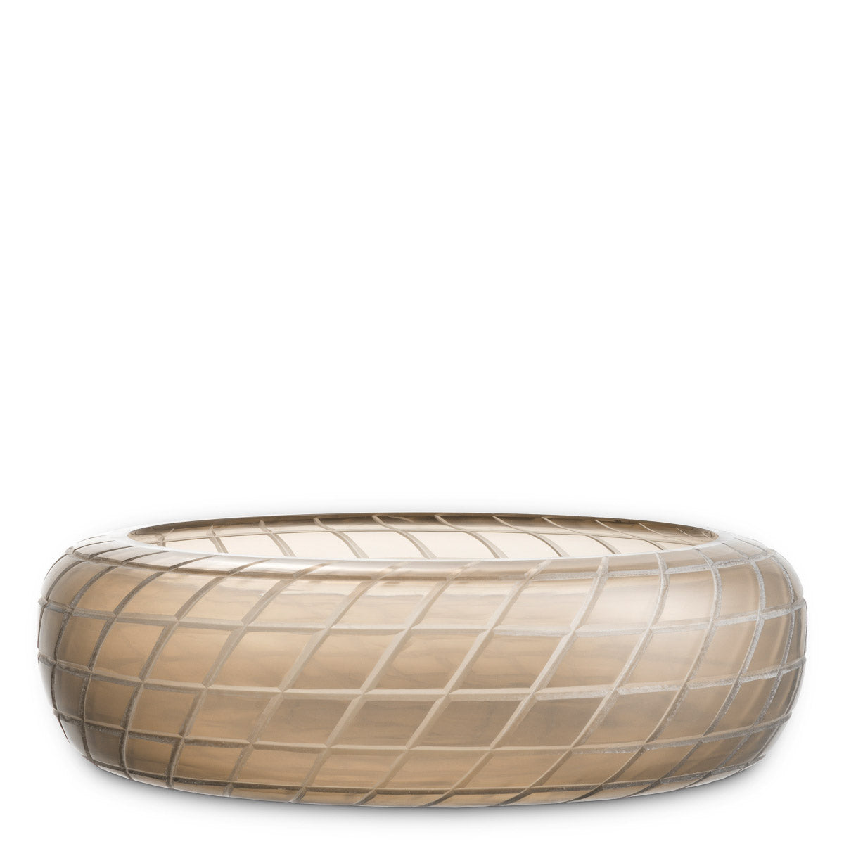 Bowl Tarano Recycled sand color glass | handblown Accessories 119311 2