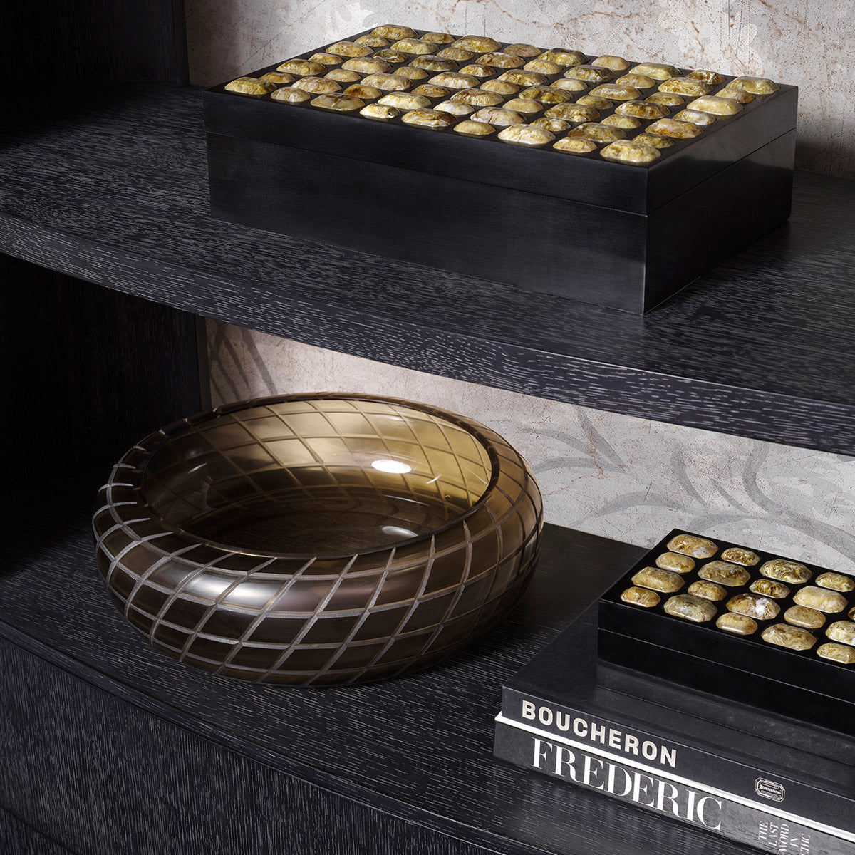 Bowl Tarano Recycled sand color glass | handblown Accessories 119311 3