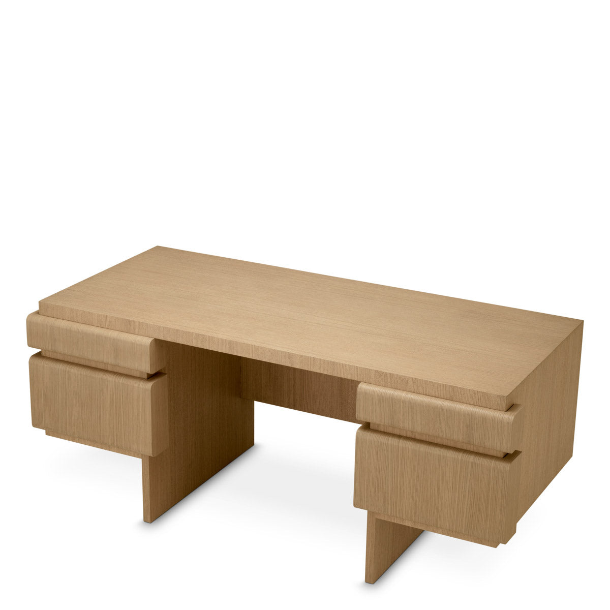 Desk Colston Natural oak veneer Tables 119323 4