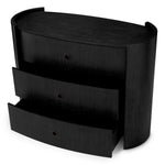 Drawer Dresser Splendora Charcoal grey oak veneer | bronze finish Cabinets 119329 4