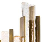 Wall Lamp Leonora Vintage brass finish | handmade glass Lighting 119393UL 6