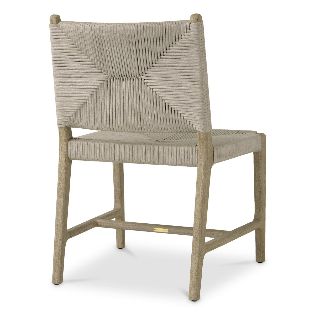 Outdoor Dining Chair Pivetti Aged teak | light grey rope Outdoor 119464 5