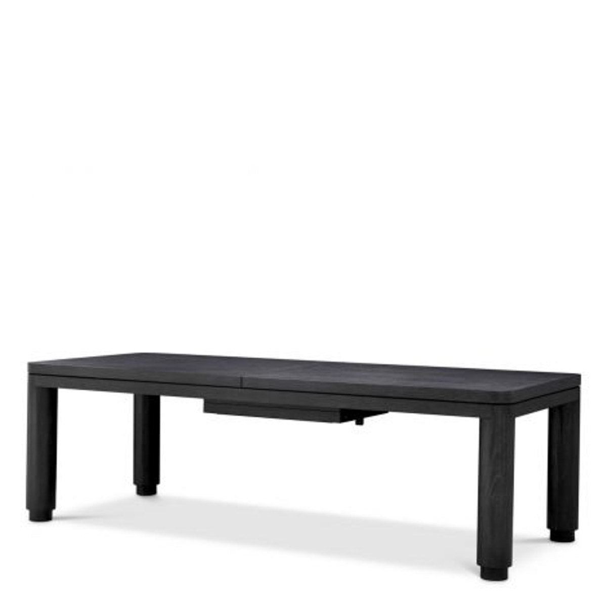 Extendable Dining Table Atelier S Charcoal grey oak veneer Tables 119495 11