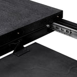 Extendable Dining Table Atelier S Charcoal grey oak veneer Tables 119495 8