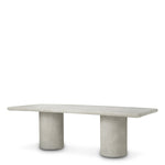 Outdoor Dining Table Cloverdale Grey stone texture Outdoor 119531 2