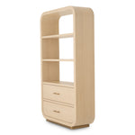Cabinet Quinton Natural oak veneer | brass finish Cabinets 119550 5