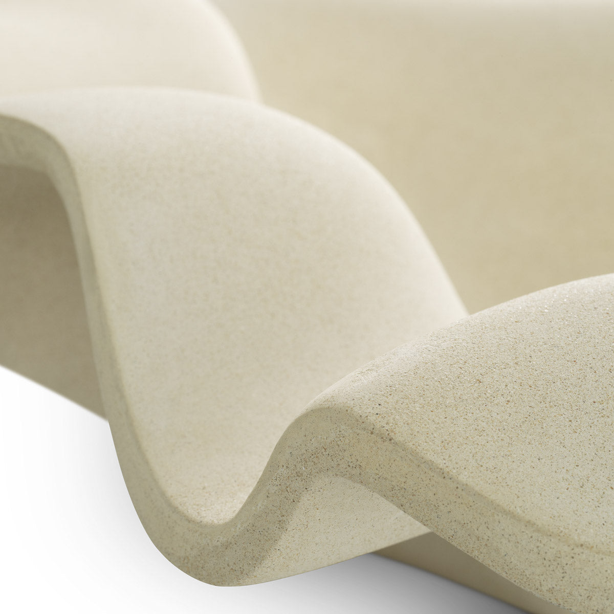 Alternate perspective of Bowl Oceana — Cream finish (Image 6)