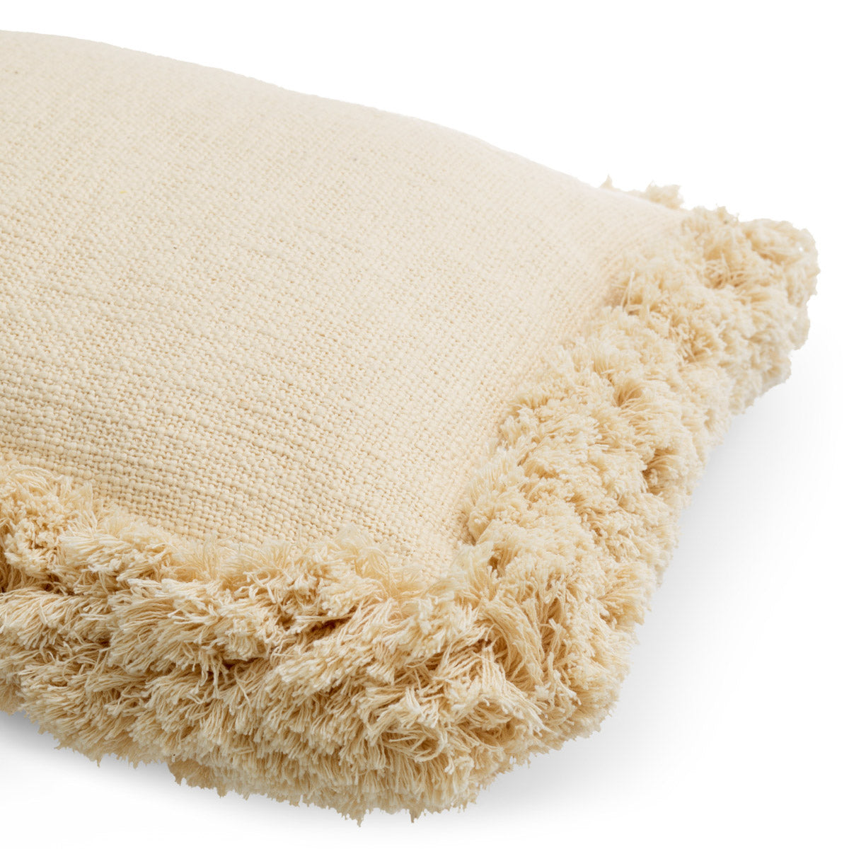 Cushion Brogan rectangular Off-white | fringe 100% cotton Accessories 119611 3