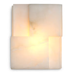 Wall Lamp Fabiano Alabaster, Alabaster is a natural material, each piece differs in color, opacity and veining Lighting 119657UL 4