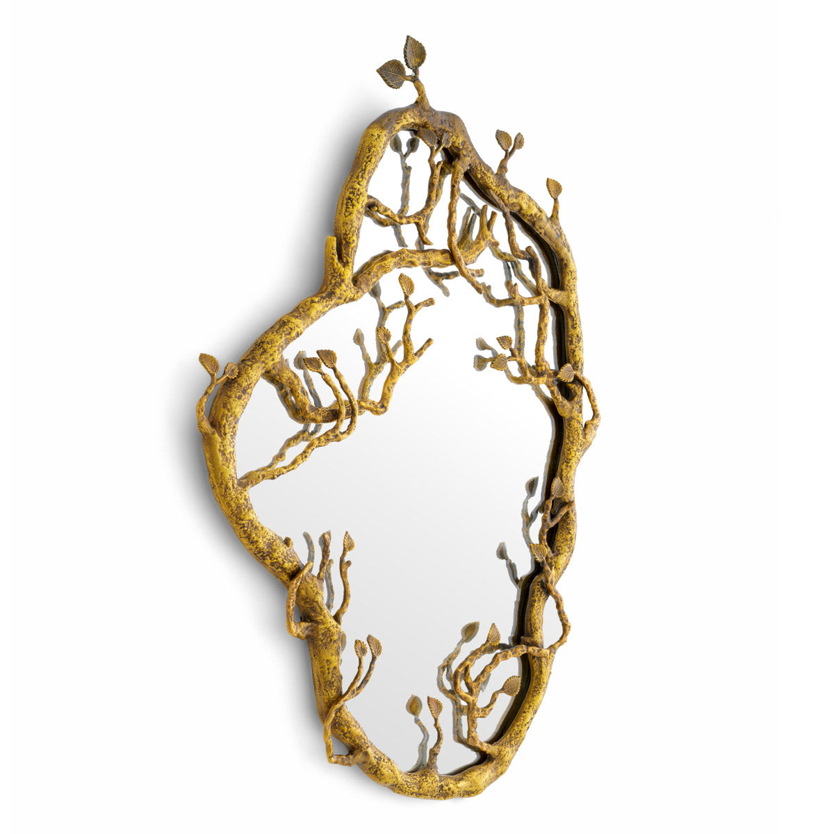 Mirror Fiora Vintage brass finish Mirrors 119712 2