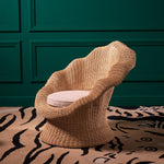 Angled view of Lounge Chair Somerly showing proportions and detailing (Image 11)