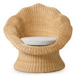 Angled view of Lounge Chair Somerly showing proportions and detailing (Image 3)