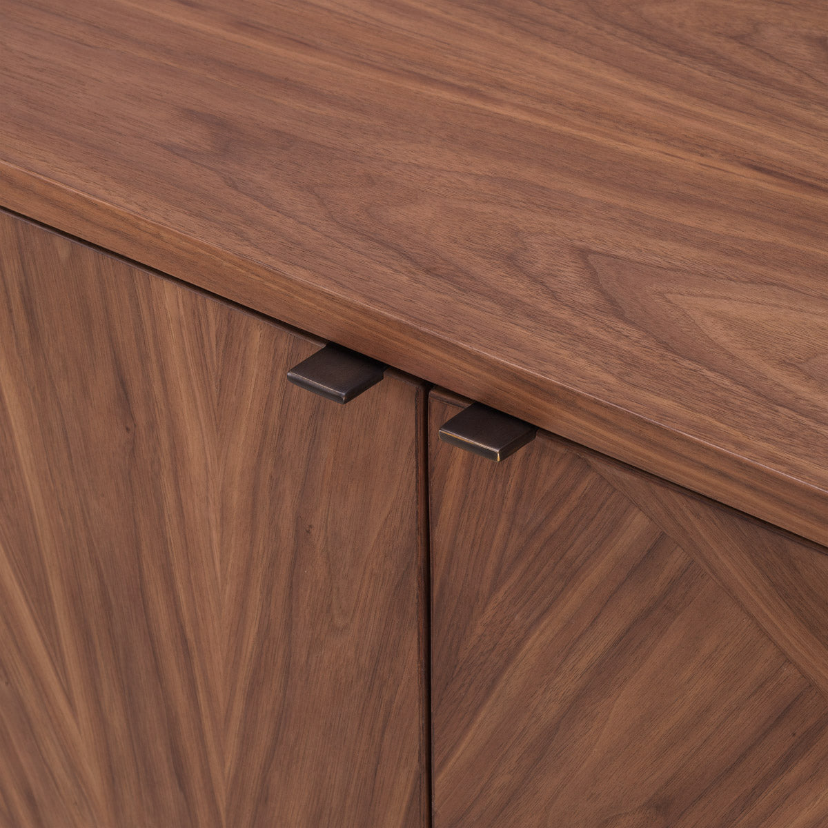 Alternate perspective of Dresser Rucello — Light Walnut Veneer finish (Image 6)