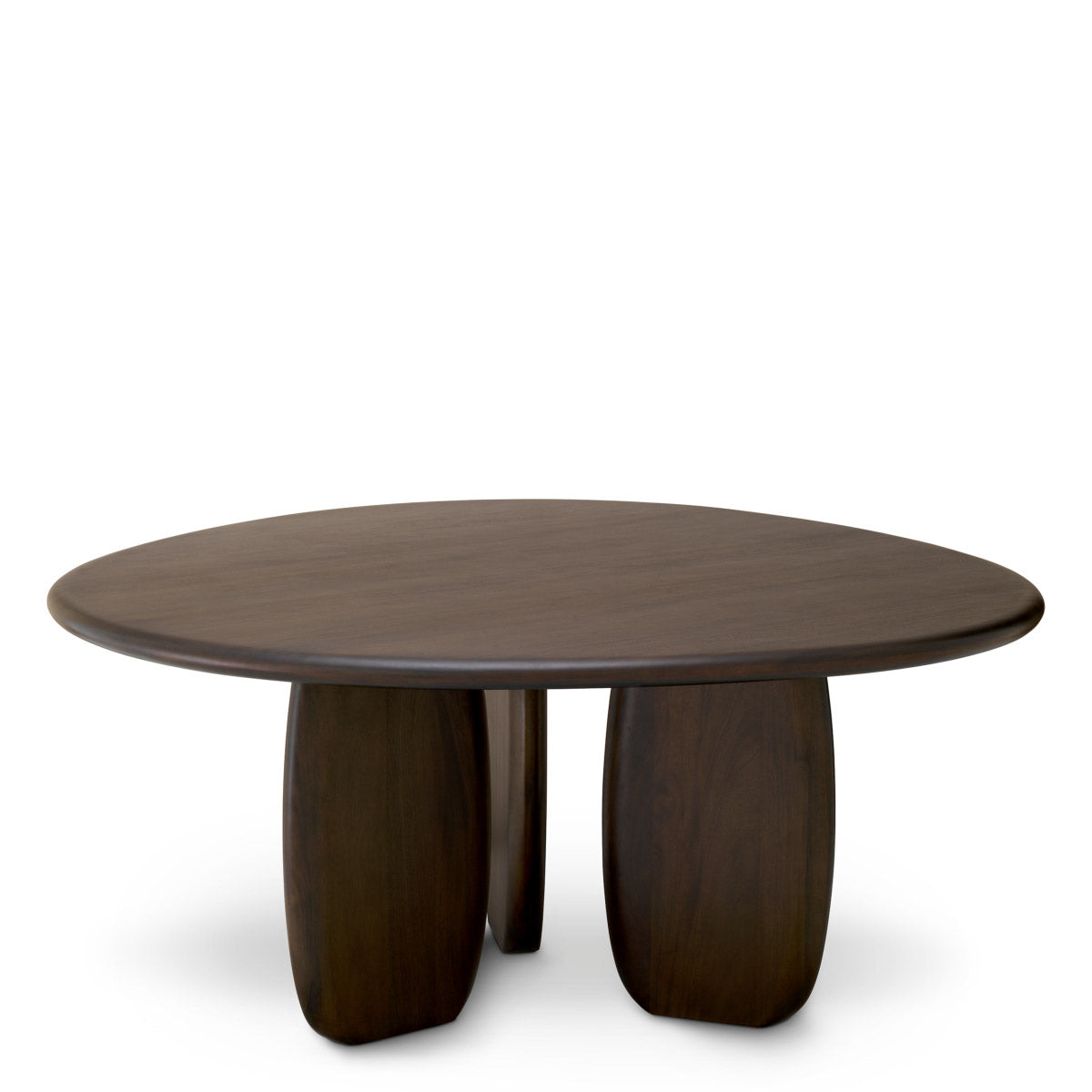 Dining Table Windsor Solid mahogany wood | coffee finish Tables 119826 2