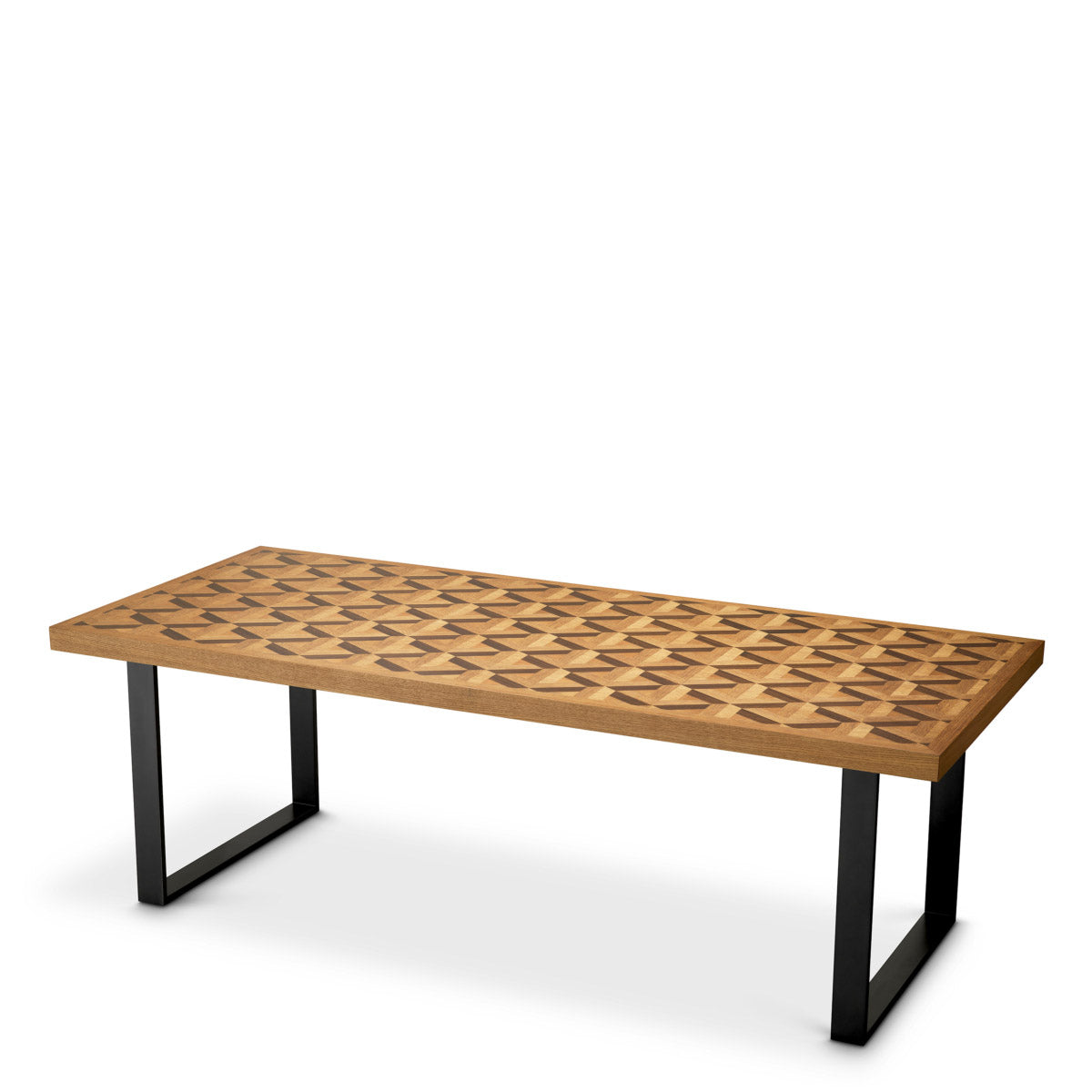 Dining Table Rubicon S Oak veneer | bronze finish Tables 119843 2