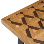 Dining Table Rubicon S Oak veneer | bronze finish Tables 119843 7
