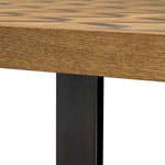 Dining Table Rubicon L Oak veneer | bronze finish Tables 119844 4