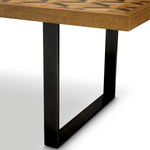 Dining Table Rubicon L Oak veneer | bronze finish Tables 119844 5