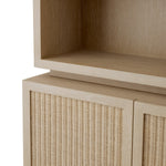 Cabinet Borchard Washed oak veneer | woven rattan | bronze finish Cabinets 119877 6