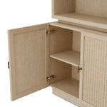 Cabinet Borchard Washed oak veneer | woven rattan | bronze finish Cabinets 119877 8