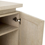 Desk Borchard Washed oak veneer | woven rattan | bronze finish Tables 119879 6