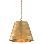 Close-up of Pendant Fitzroy highlighting Brass and Vintage Brass (Image 2)