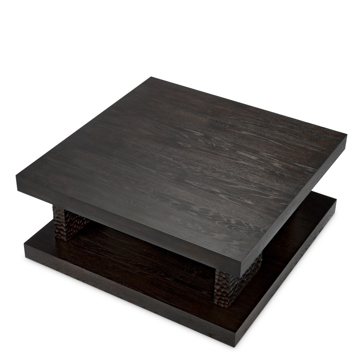 Coffee Table Bravon Ebony oak veneer Tables 119925 4