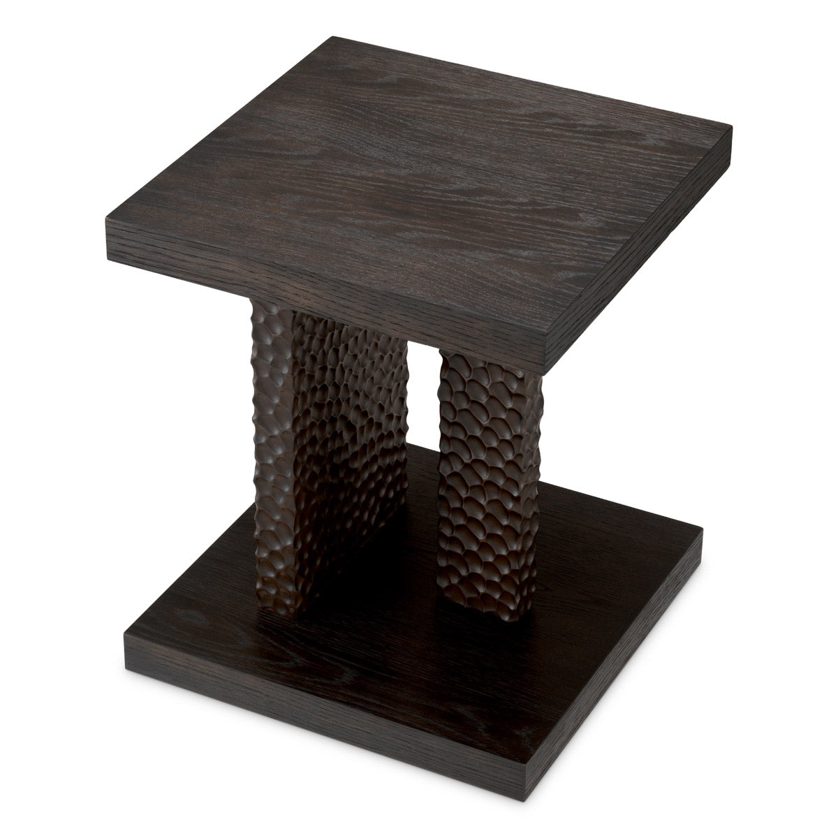 Side Table Bravon Ebony oak veneer Tables 119926 4